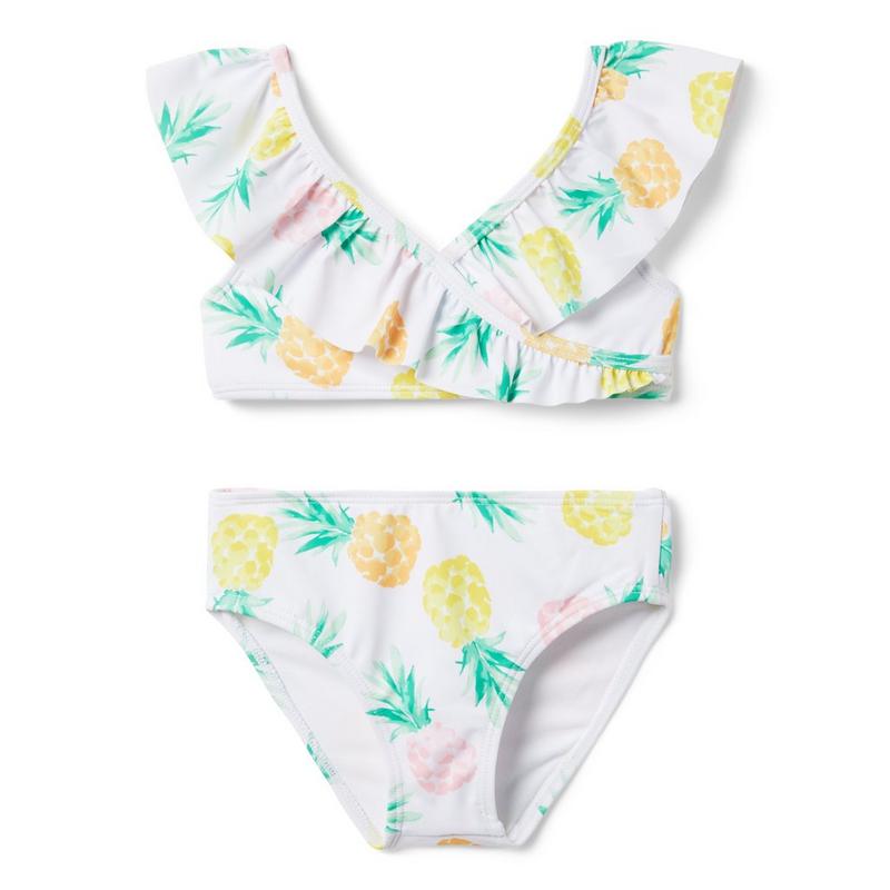 Pineapple Ruffle Recycled 2-Piece Swimsuit - Janie And Jack